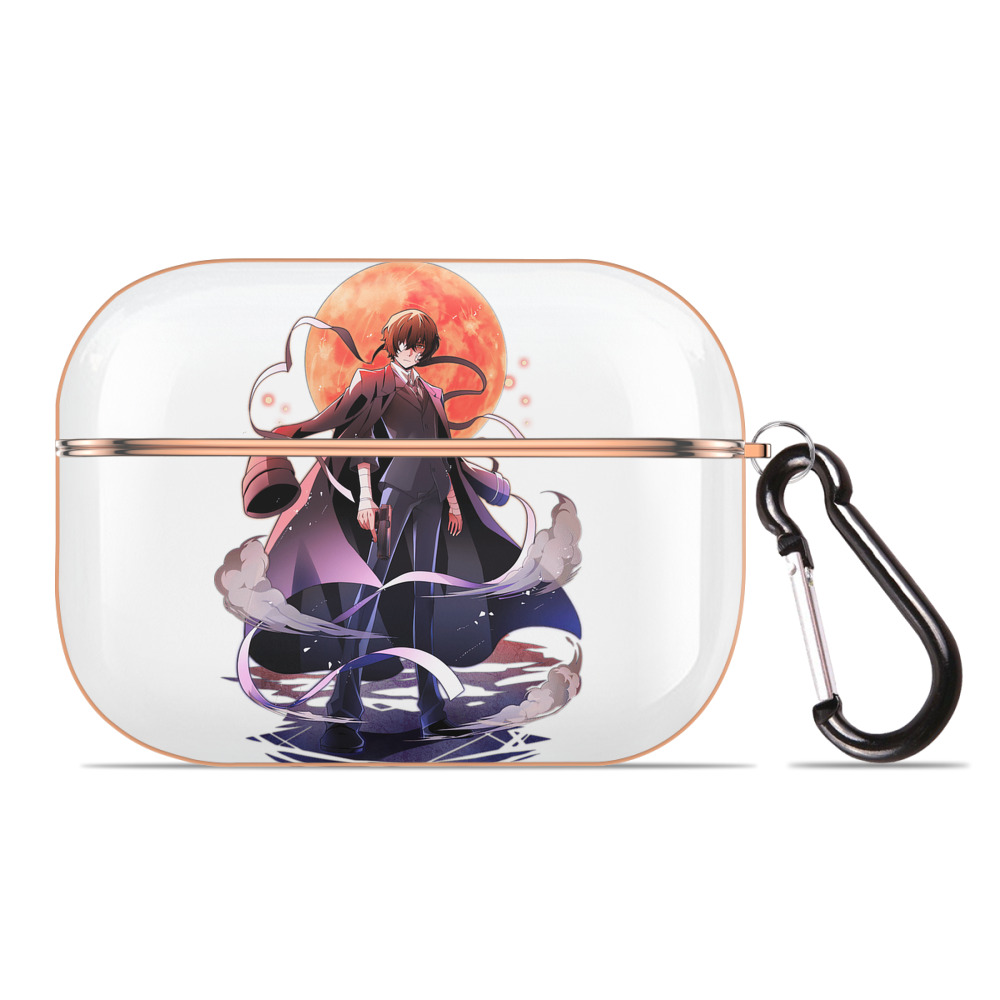 （画像用） 文豪ストレイドッグス Bungo Stray Dogs 【AirPods Pro用】ハードシェル保護ケース｜耐衝撃・防指紋・カラビナ付き商品仕様