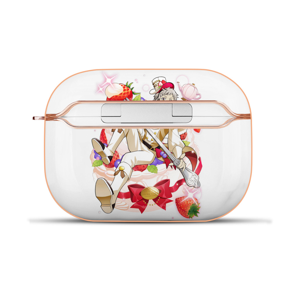（画像用） 文豪ストレイドッグス Bungo Stray Dogs 【AirPods Pro用】ハードシェル保護ケース｜耐衝撃・防指紋・カラビナ付き商品仕様
