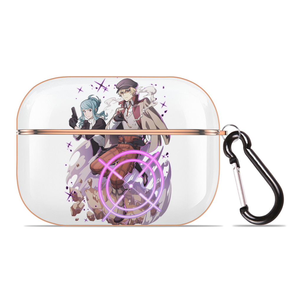 （画像用） 文豪ストレイドッグス Bungo Stray Dogs 【AirPods Pro用】ハードシェル保護ケース｜耐衝撃・防指紋・カラビナ付き商品仕様
