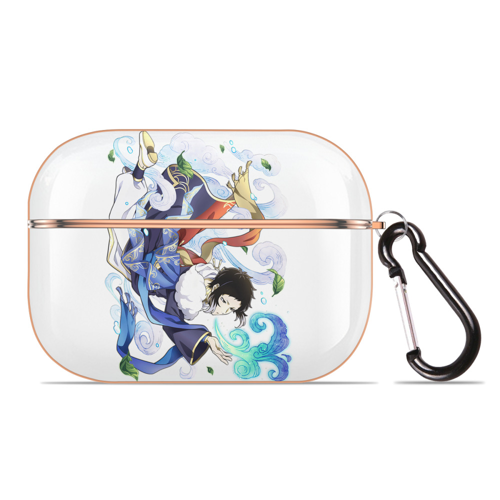 （画像用） 文豪ストレイドッグス Bungo Stray Dogs 【AirPods Pro用】ハードシェル保護ケース｜耐衝撃・防指紋・カラビナ付き商品仕様