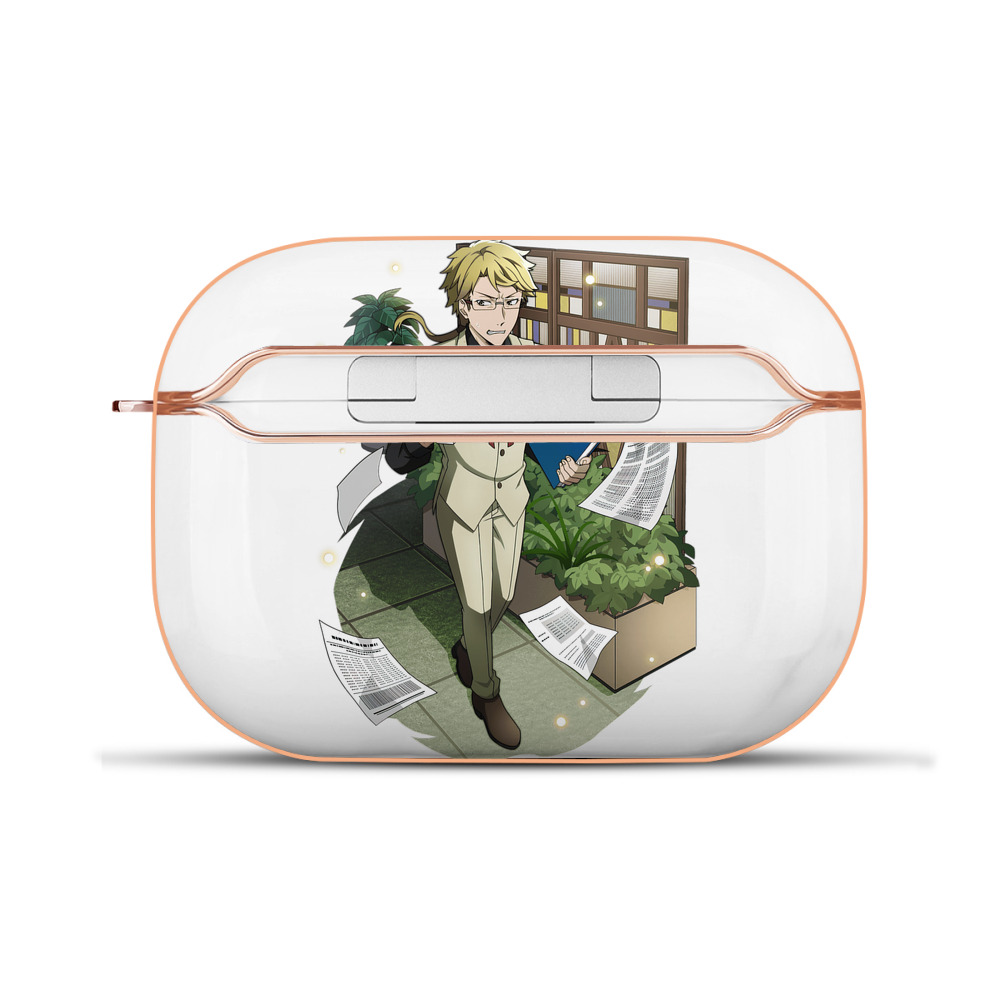 （画像用） 文豪ストレイドッグス Bungo Stray Dogs 【AirPods Pro用】ハードシェル保護ケース｜耐衝撃・防指紋・カラビナ付き商品仕様