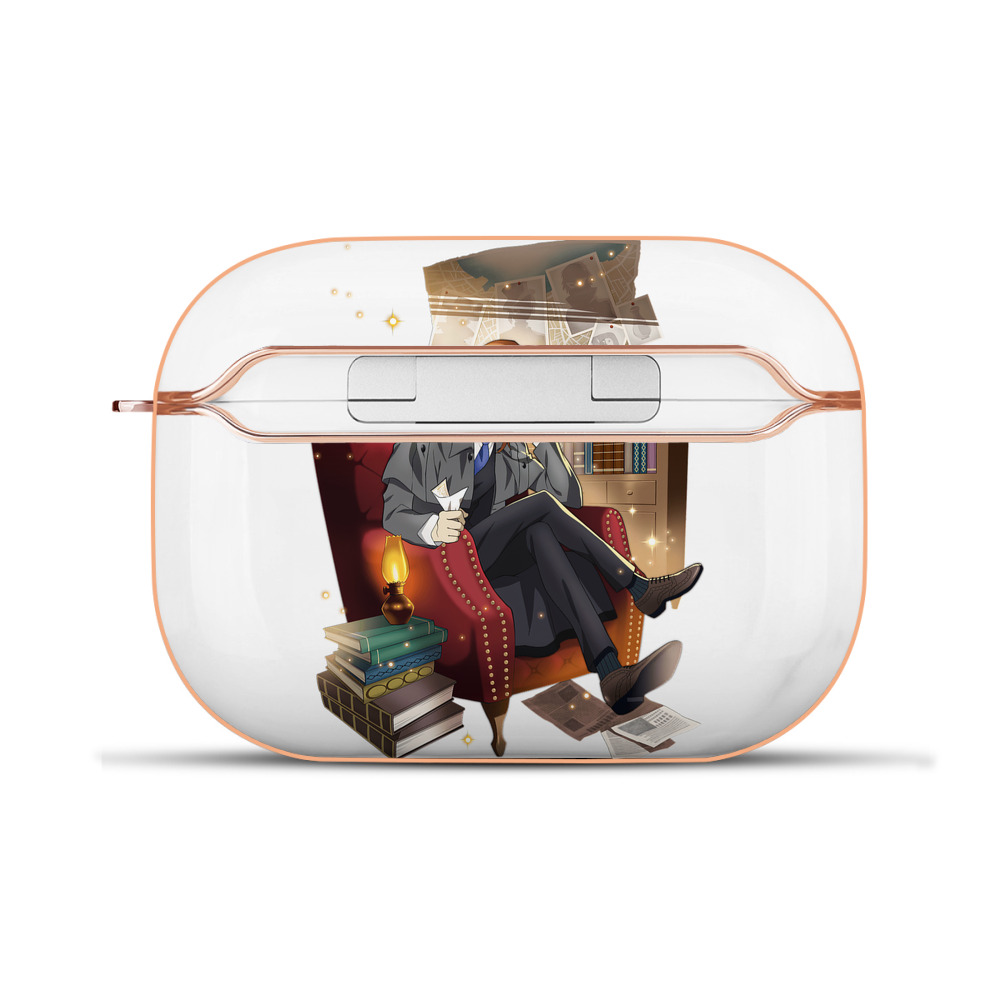 （画像用） 文豪ストレイドッグス Bungo Stray Dogs 【AirPods Pro用】ハードシェル保護ケース｜耐衝撃・防指紋・カラビナ付き商品仕様
