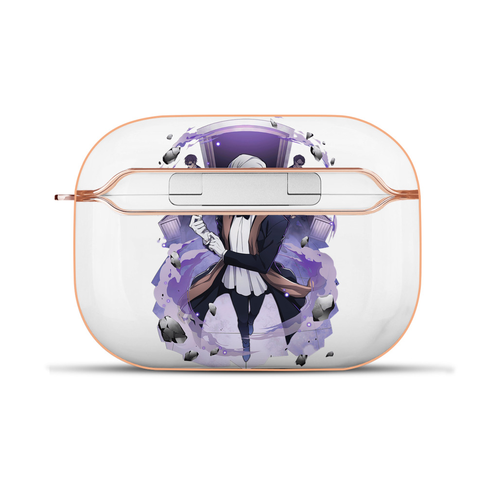 （画像用） 文豪ストレイドッグス Bungo Stray Dogs 【AirPods Pro用】ハードシェル保護ケース｜耐衝撃・防指紋・カラビナ付き商品仕様