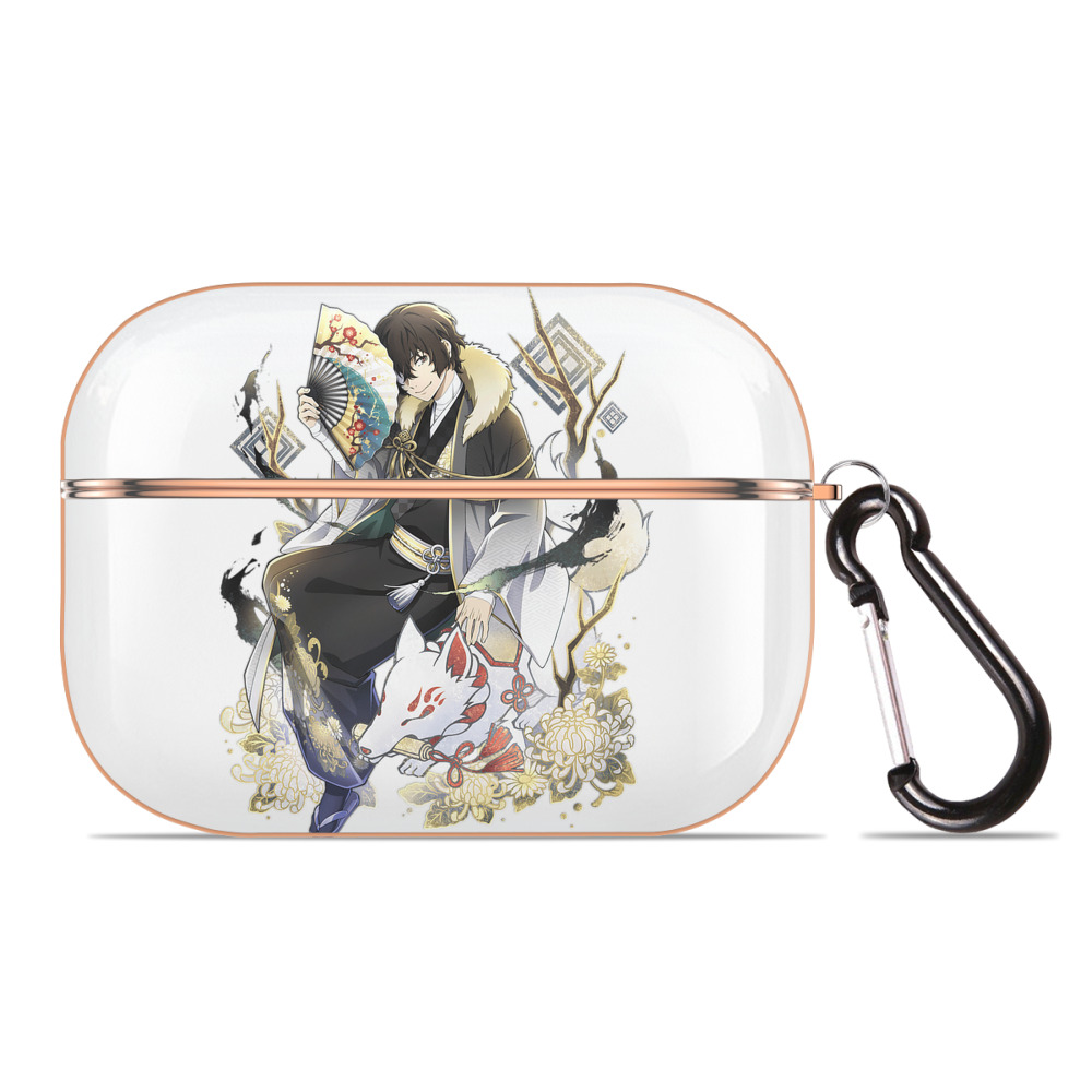 （画像用） 文豪ストレイドッグス Bungo Stray Dogs 【AirPods Pro用】ハードシェル保護ケース｜耐衝撃・防指紋・カラビナ付き商品仕様