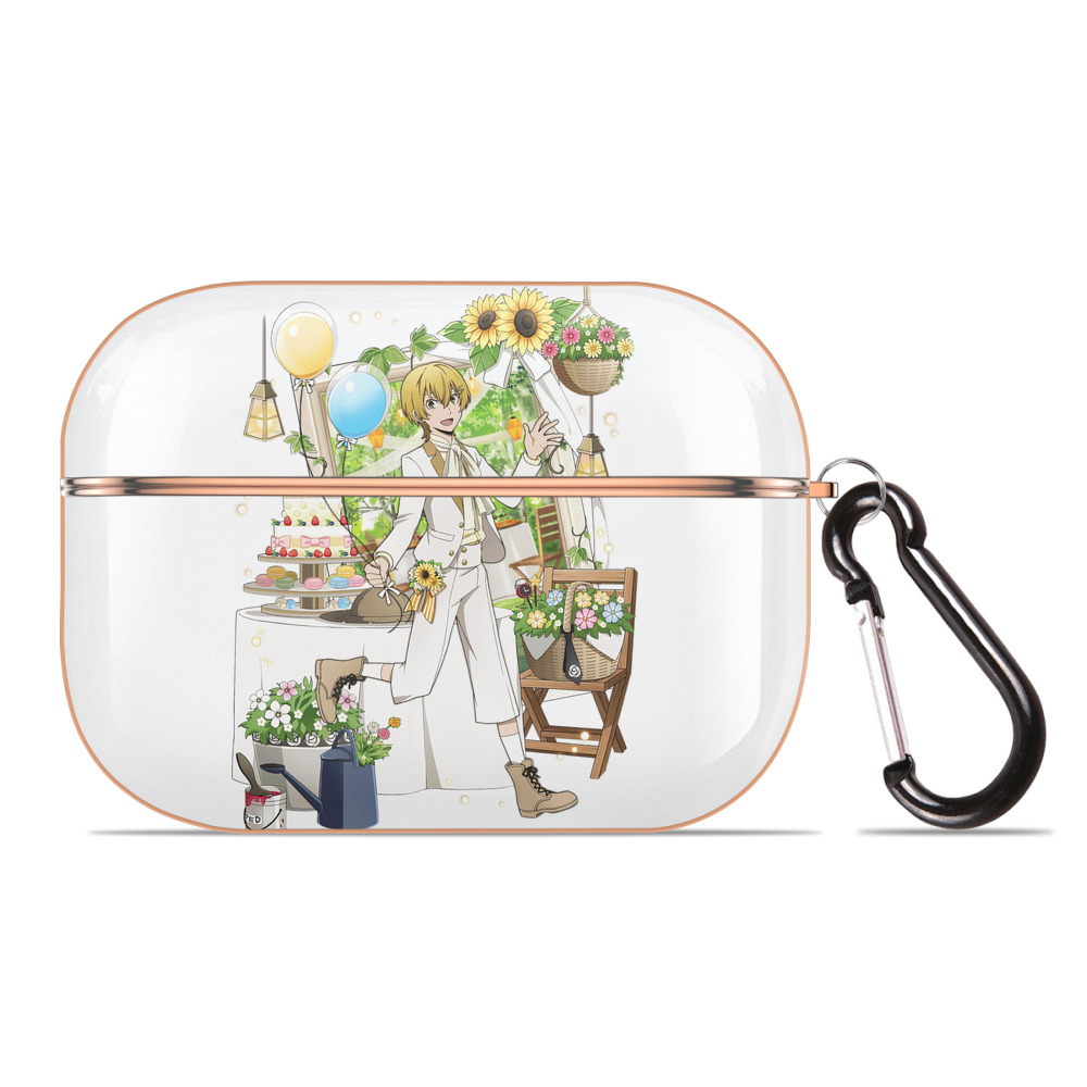 （画像用） 文豪ストレイドッグス Bungo Stray Dogs 【AirPods Pro用】ハードシェル保護ケース｜耐衝撃・防指紋・カラビナ付き商品仕様