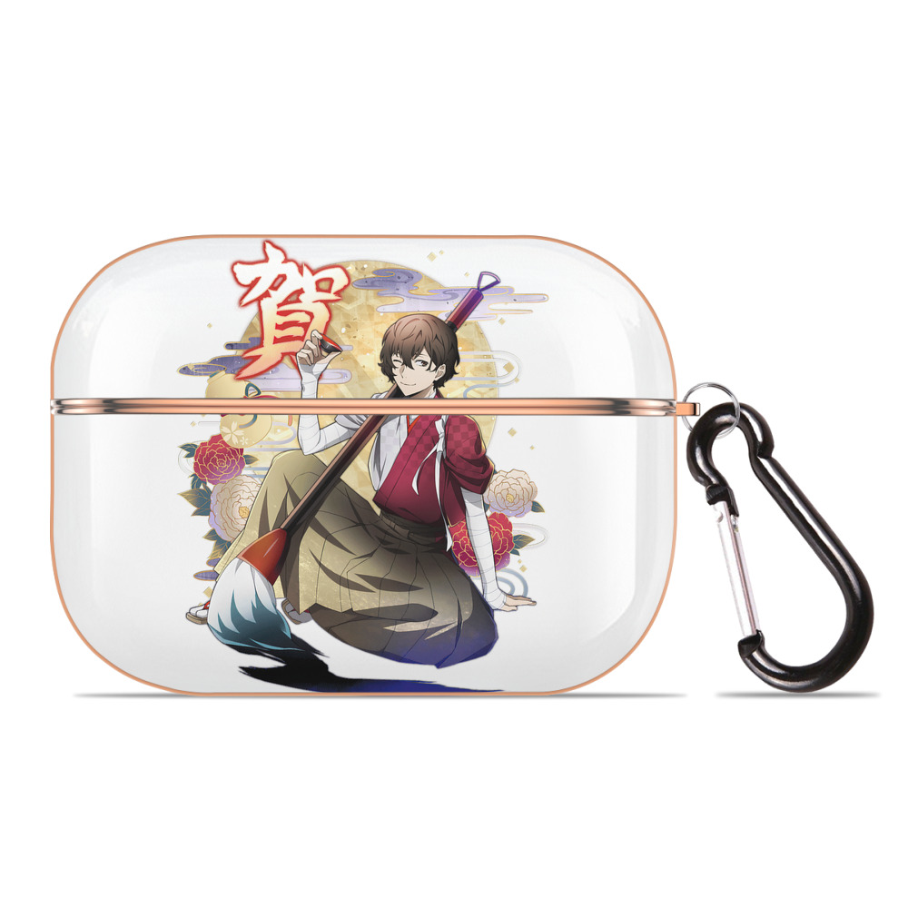 （画像用） 文豪ストレイドッグス Bungo Stray Dogs 【AirPods Pro用】ハードシェル保護ケース｜耐衝撃・防指紋・カラビナ付き商品仕様