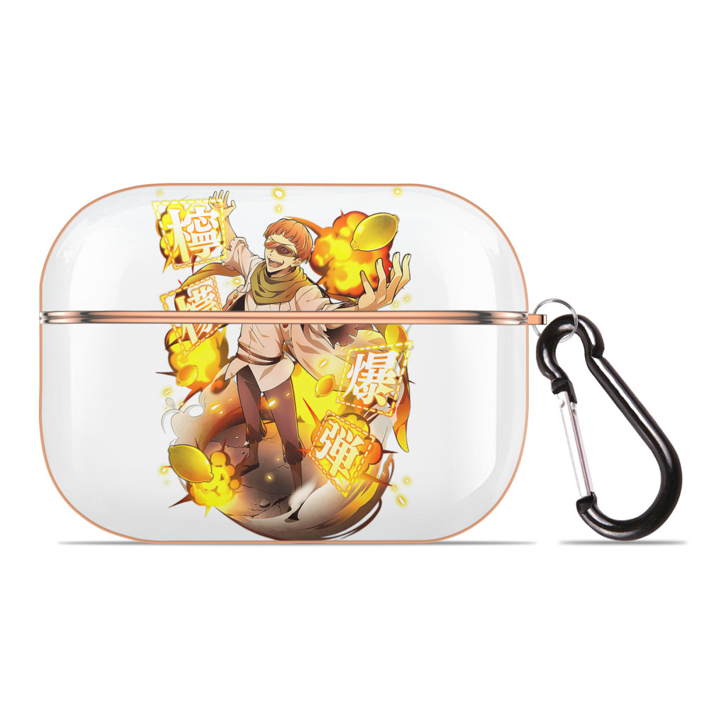 （画像用） 文豪ストレイドッグス Bungo Stray Dogs 【AirPods Pro用】ハードシェル保護ケース｜耐衝撃・防指紋・カラビナ付き商品仕様