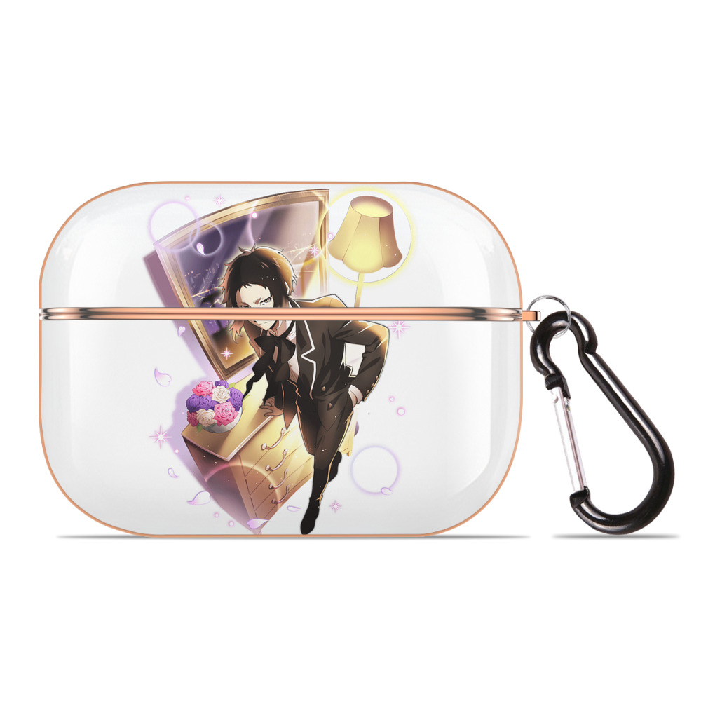 （画像用） 文豪ストレイドッグス Bungo Stray Dogs 【AirPods Pro用】ハードシェル保護ケース｜耐衝撃・防指紋・カラビナ付き商品仕様