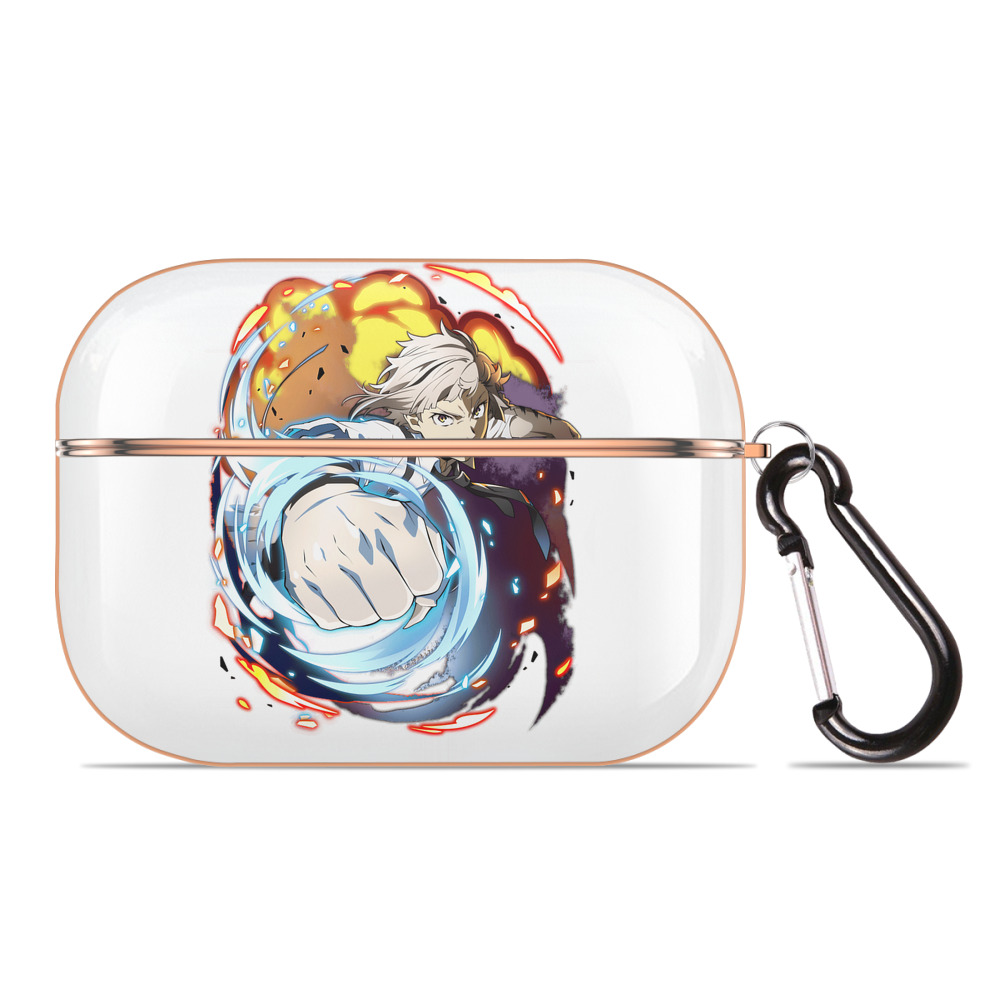（画像用） 文豪ストレイドッグス Bungo Stray Dogs 【AirPods Pro用】ハードシェル保護ケース｜耐衝撃・防指紋・カラビナ付き商品仕様