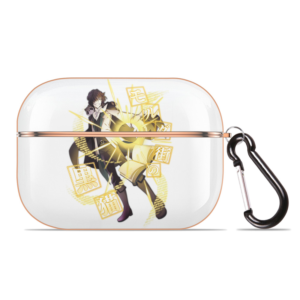 （画像用） 文豪ストレイドッグス Bungo Stray Dogs 【AirPods Pro用】ハードシェル保護ケース｜耐衝撃・防指紋・カラビナ付き商品仕様