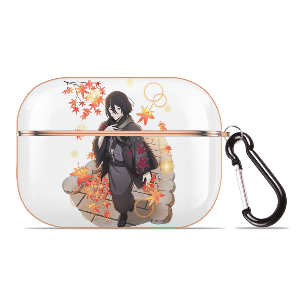 （画像用） 文豪ストレイドッグス Bungo Stray Dogs 【AirPods Pro用】ハードシェル保護ケース｜耐衝撃・防指紋・カラビナ付き商品仕様