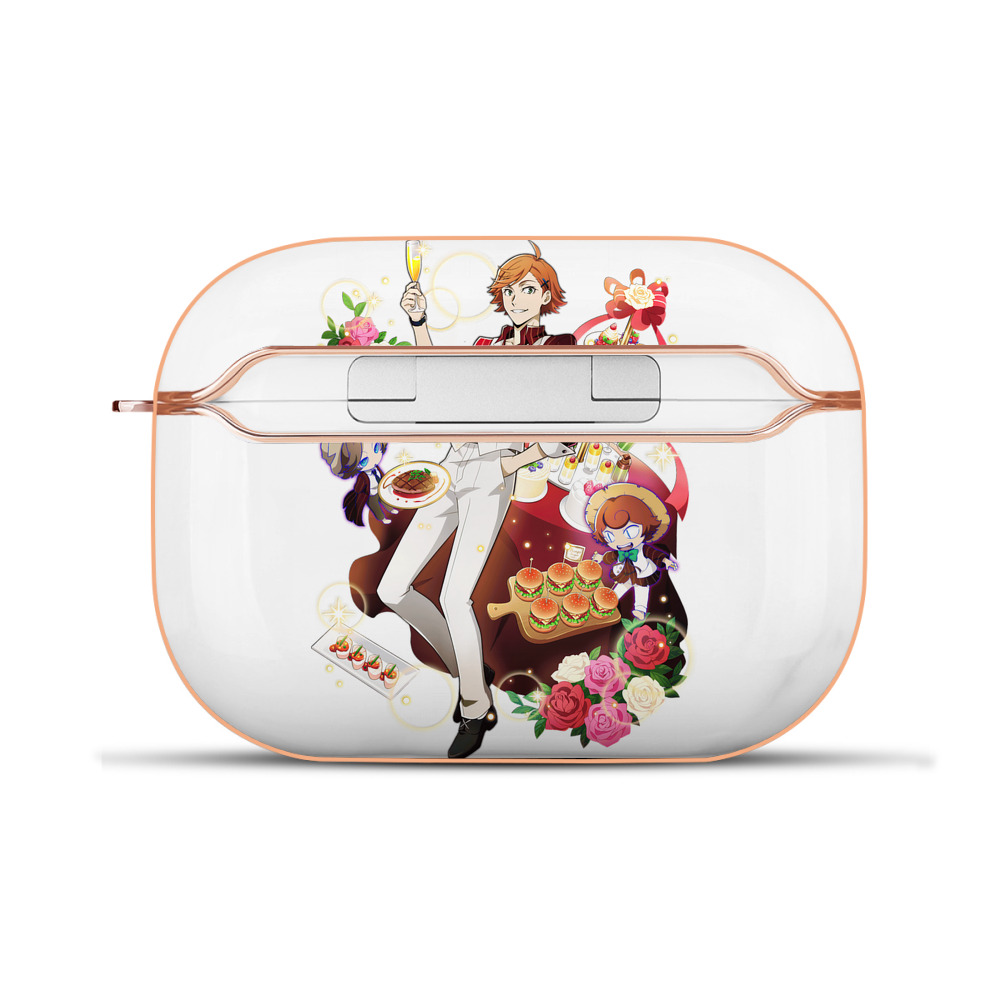 （画像用） 文豪ストレイドッグス Bungo Stray Dogs 【AirPods Pro用】ハードシェル保護ケース｜耐衝撃・防指紋・カラビナ付き商品仕様