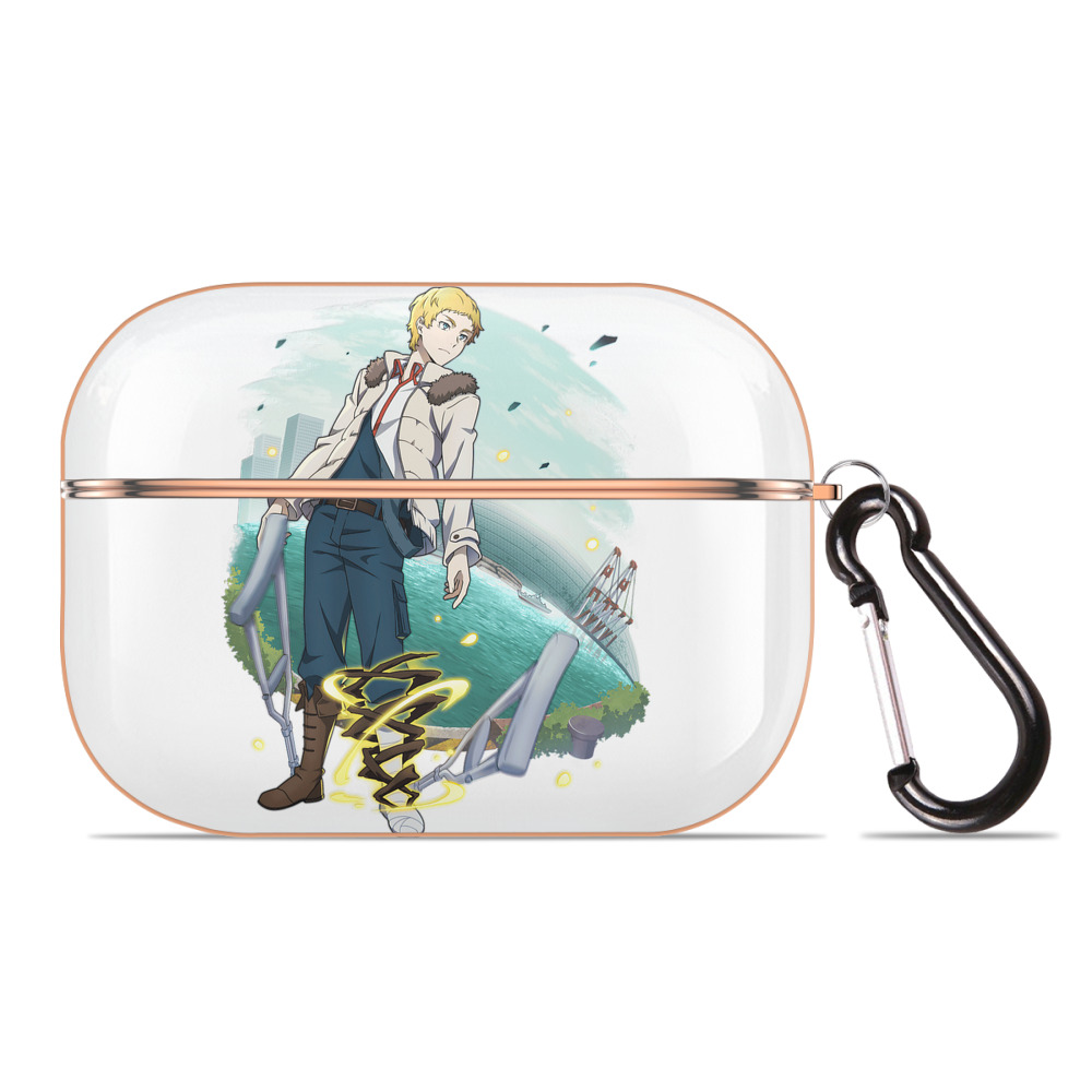 （画像用） 文豪ストレイドッグス Bungo Stray Dogs 【AirPods Pro用】ハードシェル保護ケース｜耐衝撃・防指紋・カラビナ付き商品仕様