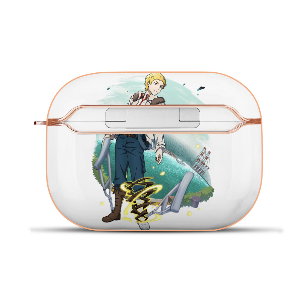 （画像用） 文豪ストレイドッグス Bungo Stray Dogs 【AirPods Pro用】ハードシェル保護ケース｜耐衝撃・防指紋・カラビナ付き商品仕様