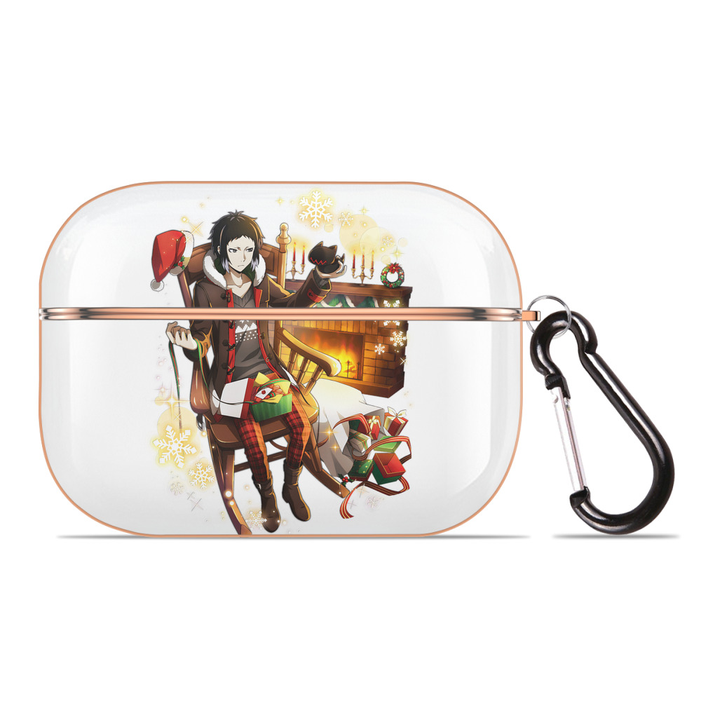 （画像用） 文豪ストレイドッグス Bungo Stray Dogs 【AirPods Pro用】ハードシェル保護ケース｜耐衝撃・防指紋・カラビナ付き商品仕様