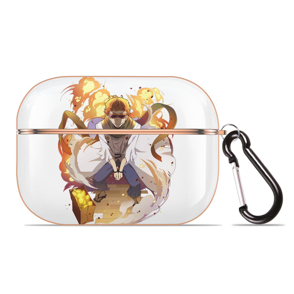 （画像用） 文豪ストレイドッグス Bungo Stray Dogs 【AirPods Pro用】ハードシェル保護ケース｜耐衝撃・防指紋・カラビナ付き商品仕様