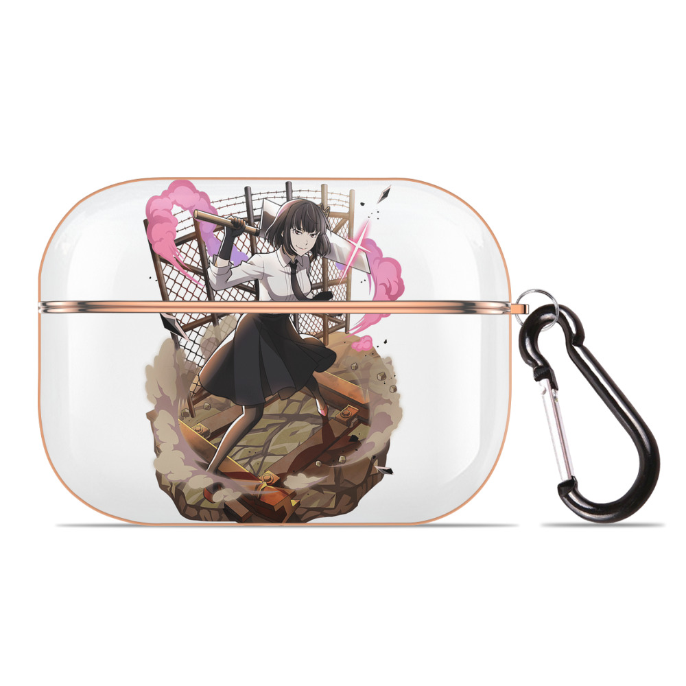 （画像用） 文豪ストレイドッグス Bungo Stray Dogs 【AirPods Pro用】ハードシェル保護ケース｜耐衝撃・防指紋・カラビナ付き商品仕様