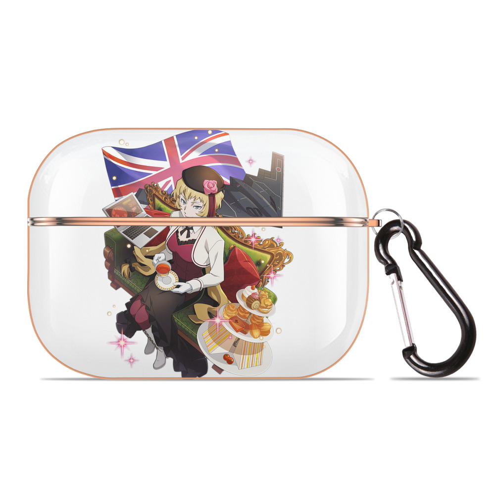 （画像用） 文豪ストレイドッグス Bungo Stray Dogs 【AirPods Pro用】ハードシェル保護ケース｜耐衝撃・防指紋・カラビナ付き商品仕様