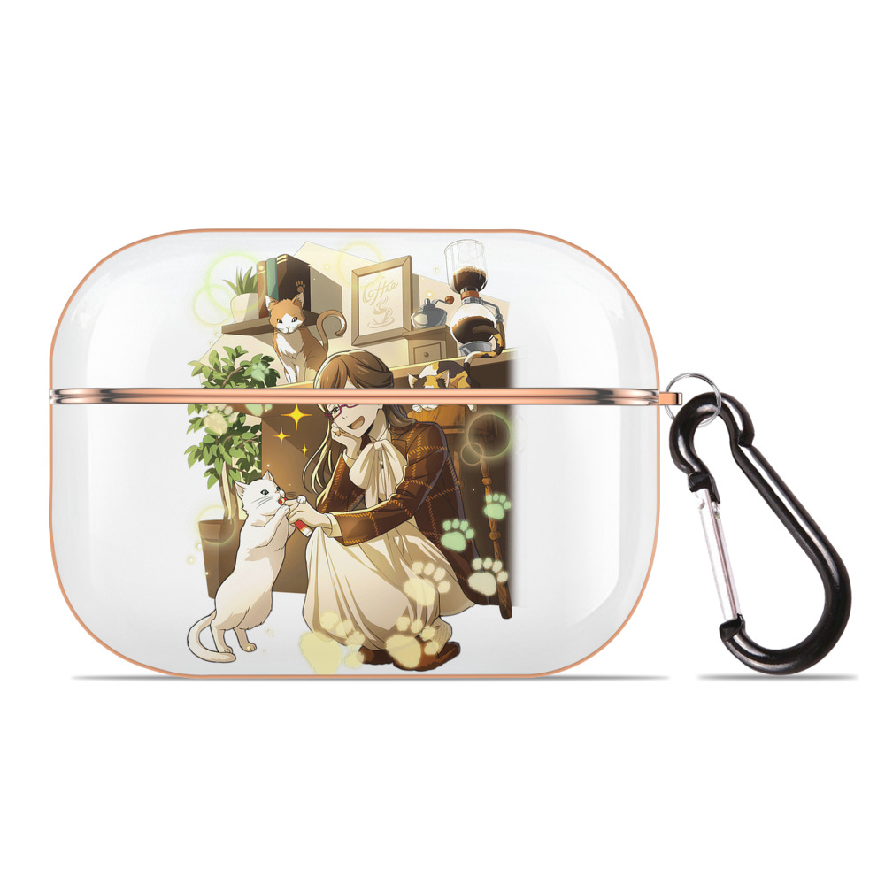 （画像用） 文豪ストレイドッグス Bungo Stray Dogs 【AirPods Pro用】ハードシェル保護ケース｜耐衝撃・防指紋・カラビナ付き商品仕様