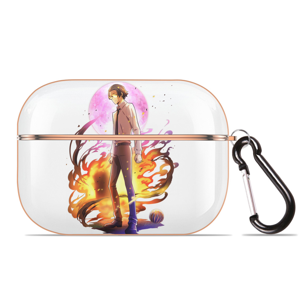 （画像用） 文豪ストレイドッグス Bungo Stray Dogs 【AirPods Pro用】ハードシェル保護ケース｜耐衝撃・防指紋・カラビナ付き商品仕様