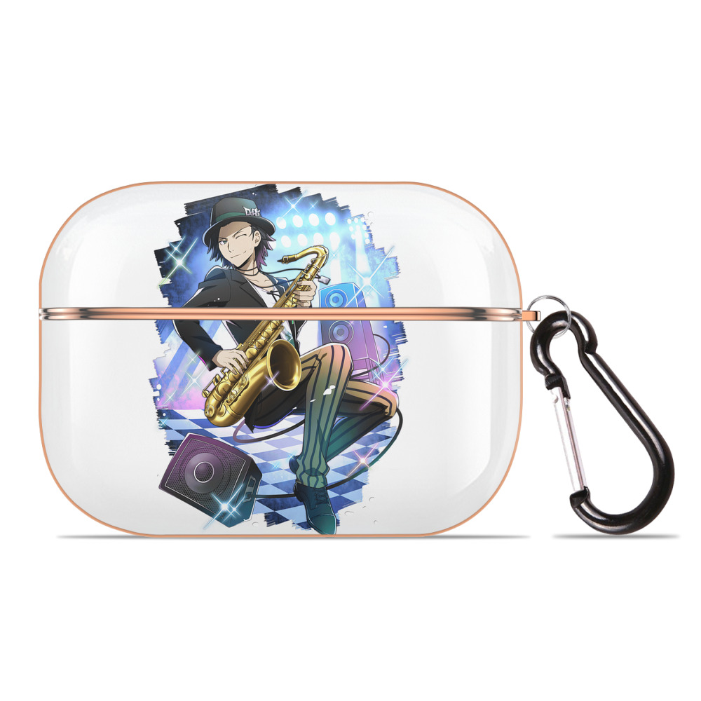 （画像用） 文豪ストレイドッグス Bungo Stray Dogs 【AirPods Pro用】ハードシェル保護ケース｜耐衝撃・防指紋・カラビナ付き商品仕様