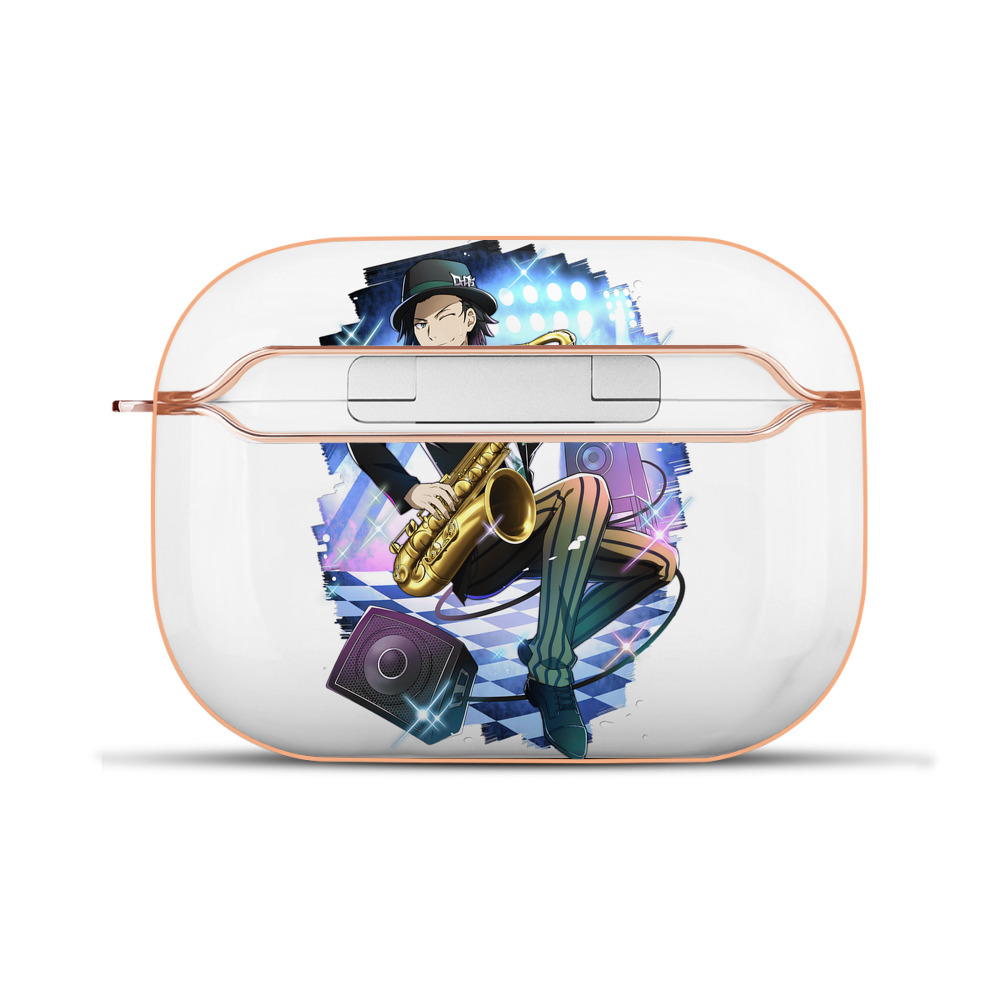 （画像用） 文豪ストレイドッグス Bungo Stray Dogs 【AirPods Pro用】ハードシェル保護ケース｜耐衝撃・防指紋・カラビナ付き商品仕様