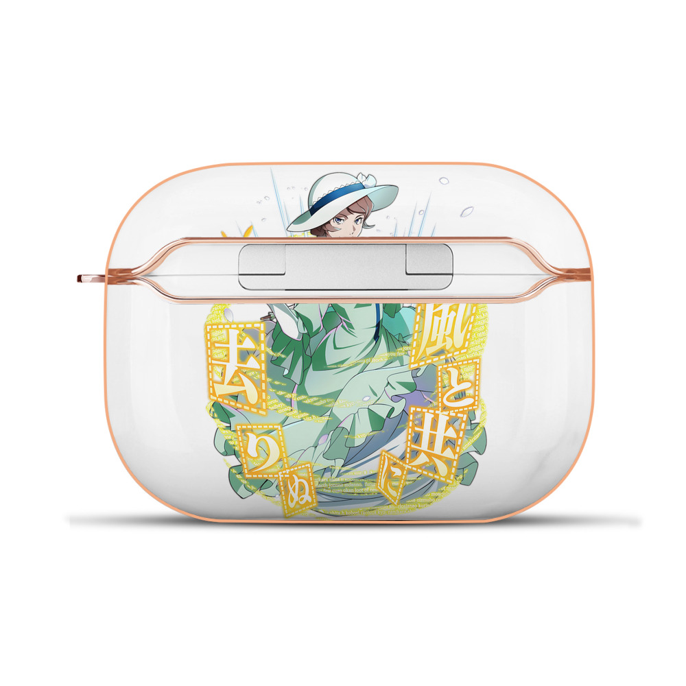 （画像用） 文豪ストレイドッグス Bungo Stray Dogs 【AirPods Pro用】ハードシェル保護ケース｜耐衝撃・防指紋・カラビナ付き商品仕様