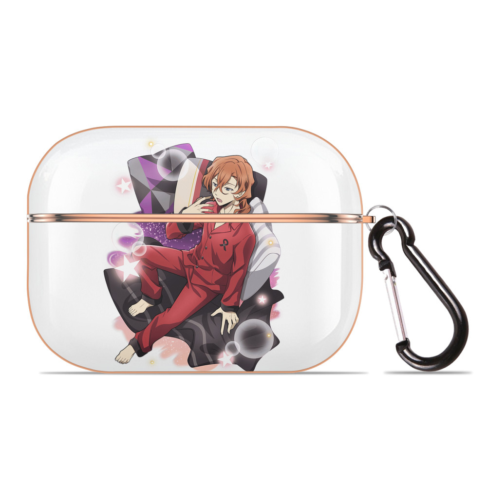 （画像用） 文豪ストレイドッグス Bungo Stray Dogs 【AirPods Pro用】ハードシェル保護ケース｜耐衝撃・防指紋・カラビナ付き商品仕様