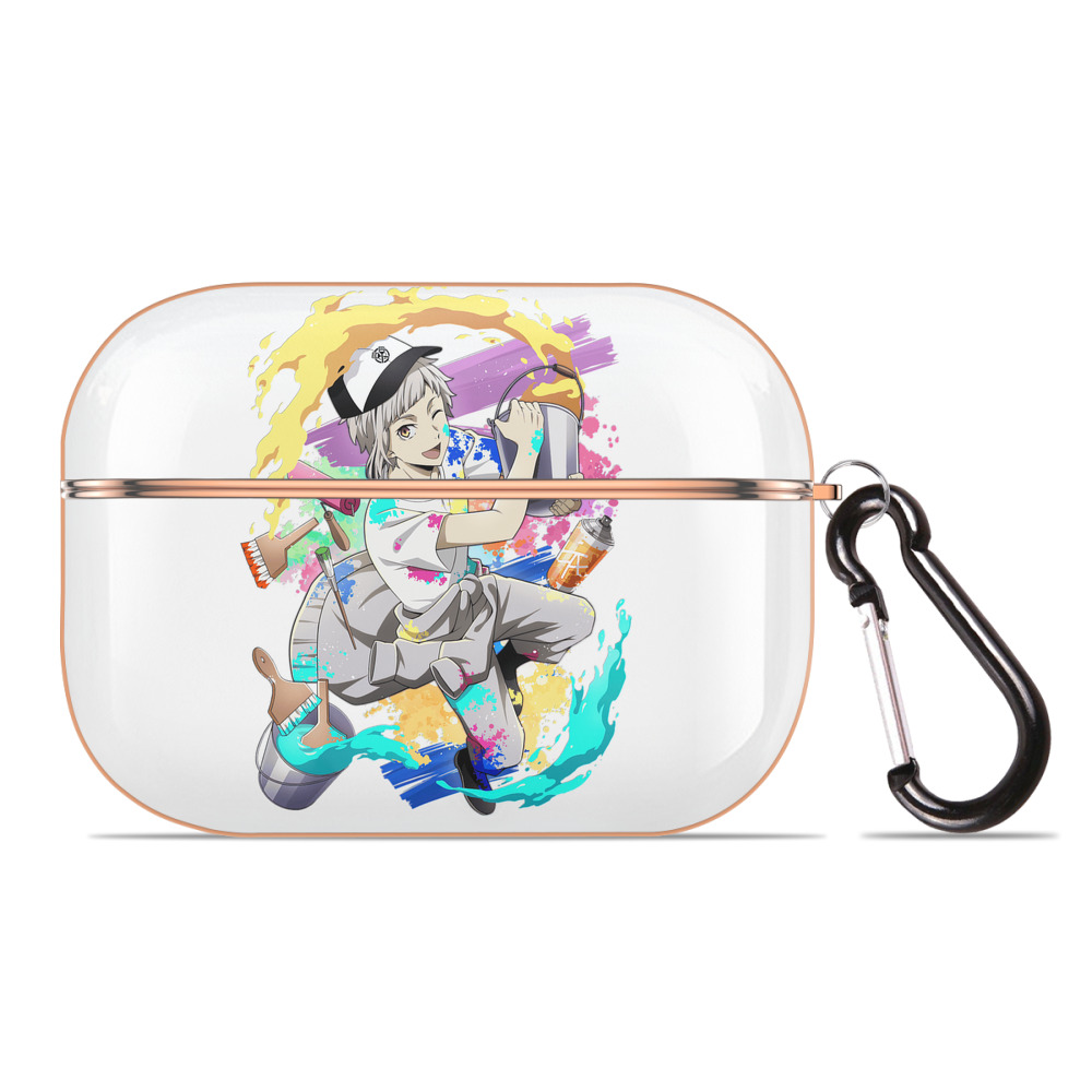 （画像用） 文豪ストレイドッグス Bungo Stray Dogs 【AirPods Pro用】ハードシェル保護ケース｜耐衝撃・防指紋・カラビナ付き商品仕様