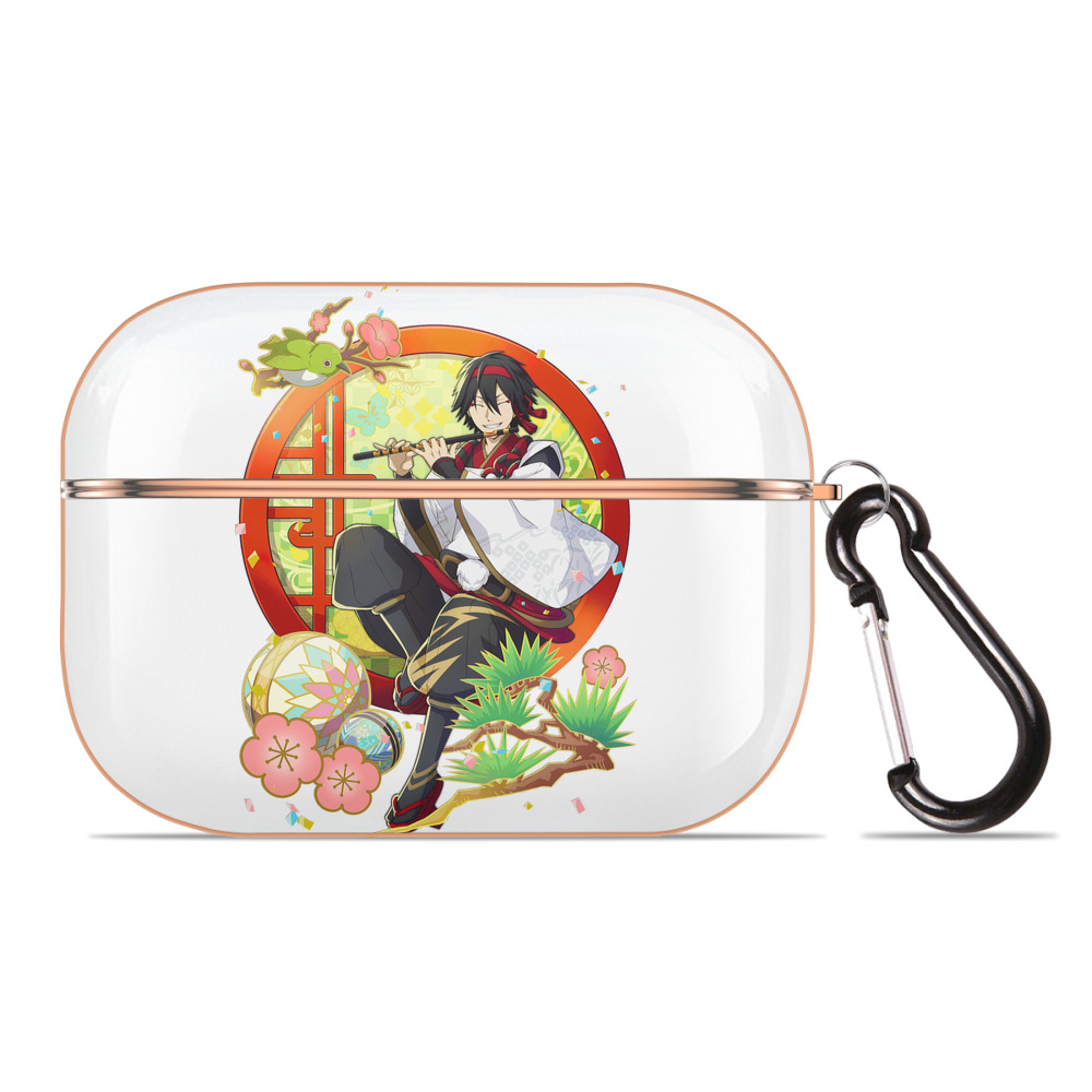 （画像用） 文豪ストレイドッグス Bungo Stray Dogs 【AirPods Pro用】ハードシェル保護ケース｜耐衝撃・防指紋・カラビナ付き商品仕様