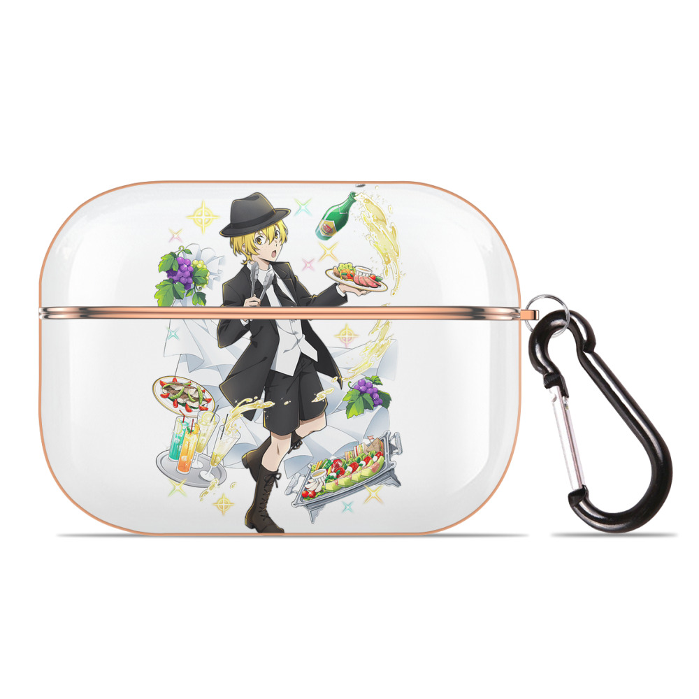 （画像用） 文豪ストレイドッグス Bungo Stray Dogs 【AirPods Pro用】ハードシェル保護ケース｜耐衝撃・防指紋・カラビナ付き商品仕様
