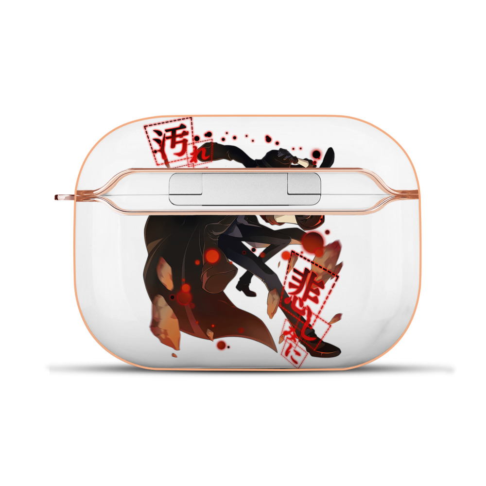 （画像用） 文豪ストレイドッグス Bungo Stray Dogs 【AirPods Pro用】ハードシェル保護ケース｜耐衝撃・防指紋・カラビナ付き商品仕様