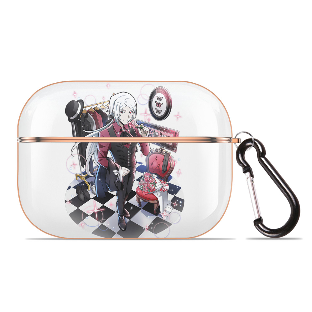 （画像用） 文豪ストレイドッグス Bungo Stray Dogs 【AirPods Pro用】ハードシェル保護ケース｜耐衝撃・防指紋・カラビナ付き商品仕様