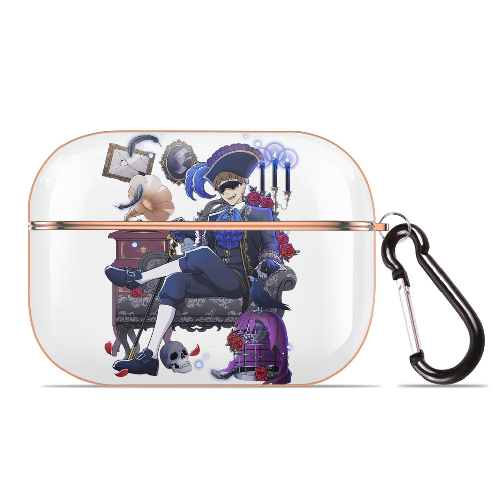 （画像用） 文豪ストレイドッグス Bungo Stray Dogs 【AirPods Pro用】ハードシェル保護ケース｜耐衝撃・防指紋・カラビナ付き商品仕様