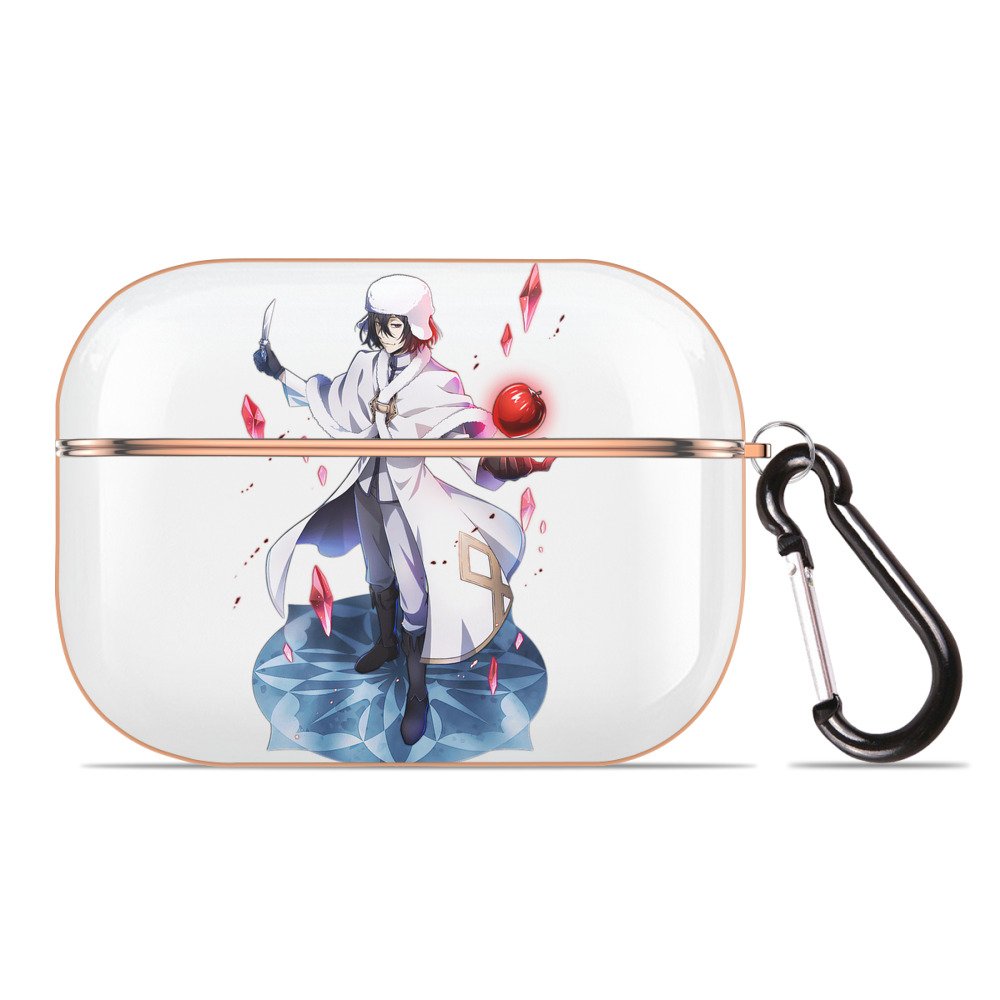 （画像用） 文豪ストレイドッグス Bungo Stray Dogs 【AirPods Pro用】ハードシェル保護ケース｜耐衝撃・防指紋・カラビナ付き商品仕様