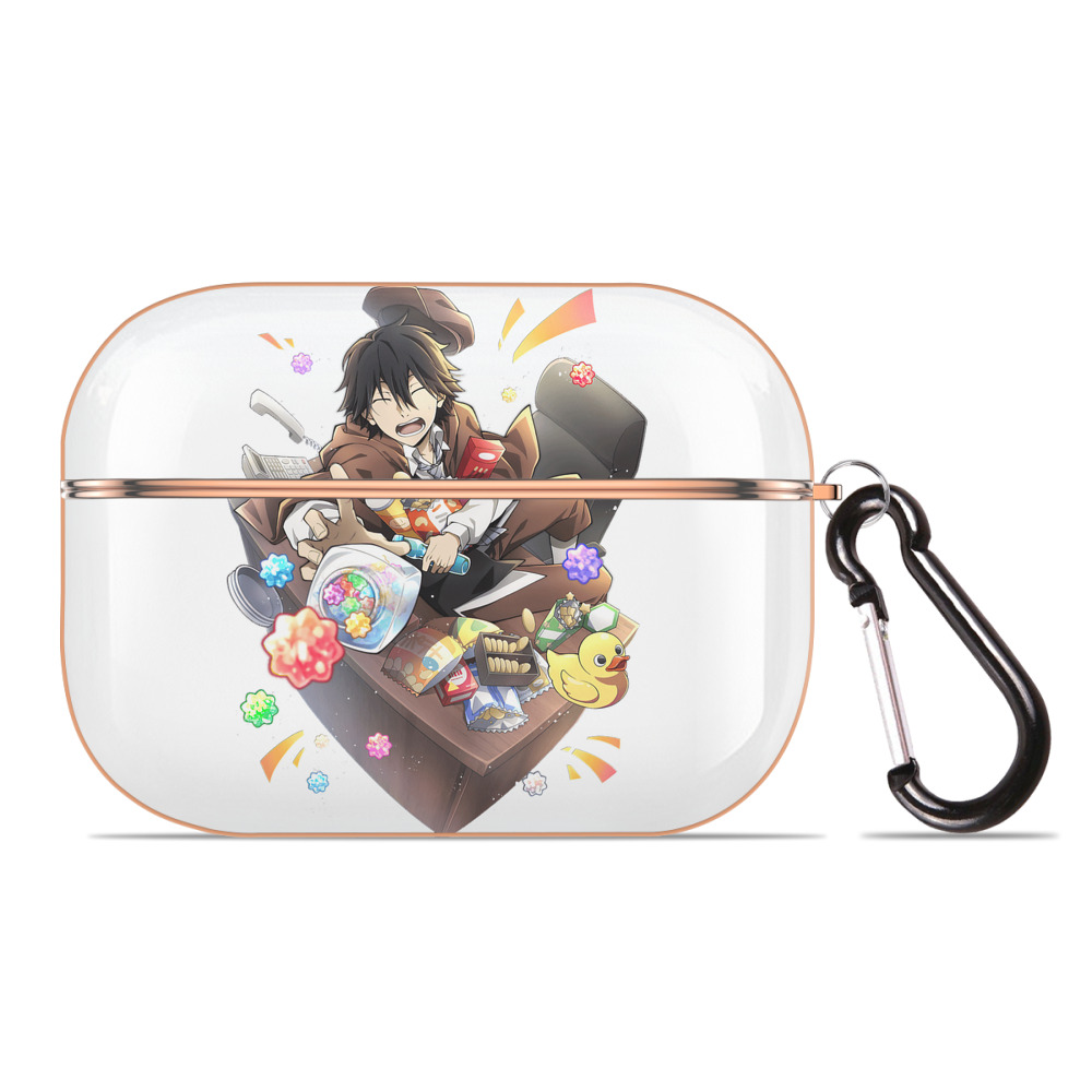 （画像用） 文豪ストレイドッグス Bungo Stray Dogs 【AirPods Pro用】ハードシェル保護ケース｜耐衝撃・防指紋・カラビナ付き商品仕様