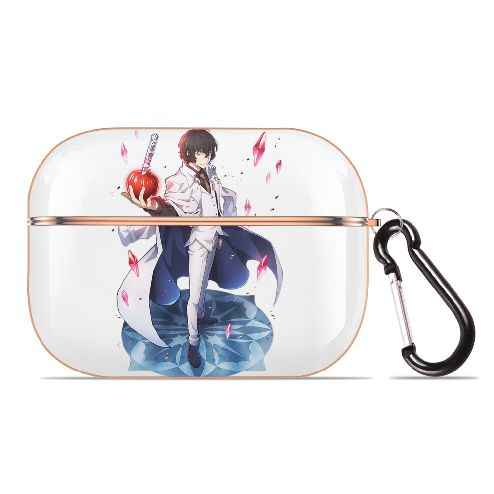 （画像用） 文豪ストレイドッグス Bungo Stray Dogs 【AirPods Pro用】ハードシェル保護ケース｜耐衝撃・防指紋・カラビナ付き商品仕様