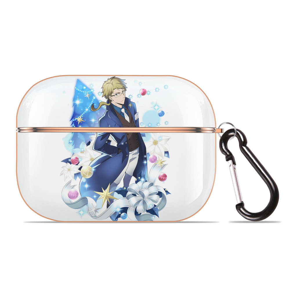 （画像用） 文豪ストレイドッグス Bungo Stray Dogs 【AirPods Pro用】ハードシェル保護ケース｜耐衝撃・防指紋・カラビナ付き商品仕様