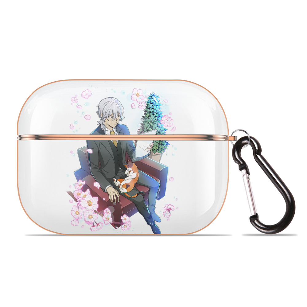 （画像用） 文豪ストレイドッグス Bungo Stray Dogs 【AirPods Pro用】ハードシェル保護ケース｜耐衝撃・防指紋・カラビナ付き商品仕様