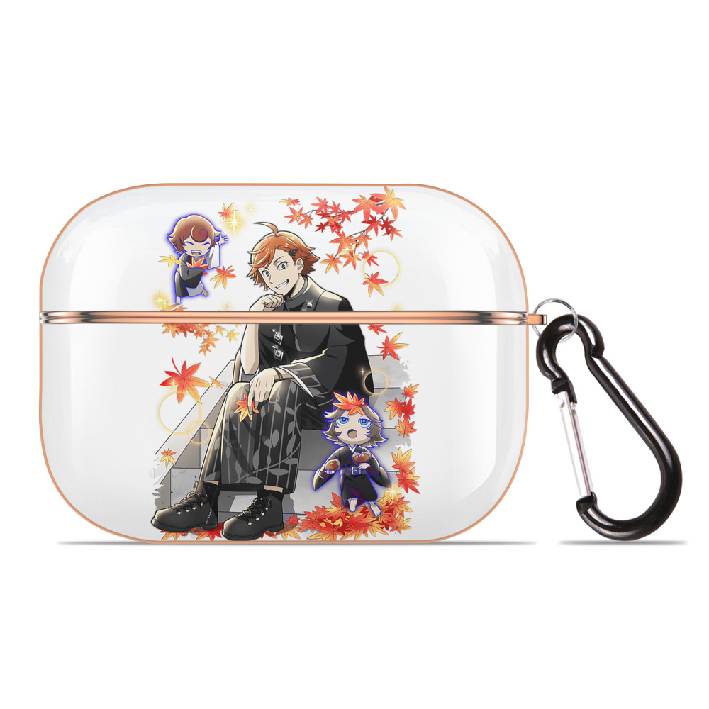 （画像用） 文豪ストレイドッグス Bungo Stray Dogs 【AirPods Pro用】ハードシェル保護ケース｜耐衝撃・防指紋・カラビナ付き商品仕様