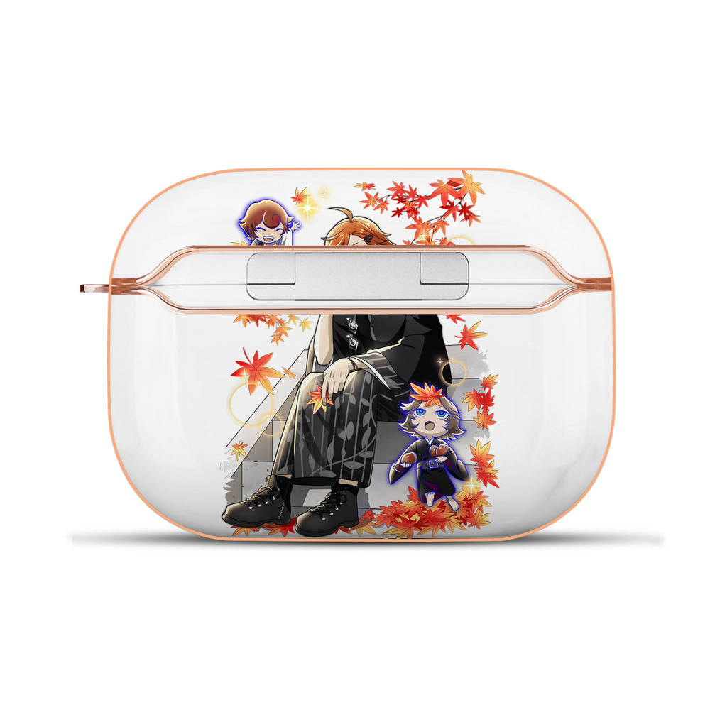 （画像用） 文豪ストレイドッグス Bungo Stray Dogs 【AirPods Pro用】ハードシェル保護ケース｜耐衝撃・防指紋・カラビナ付き商品仕様