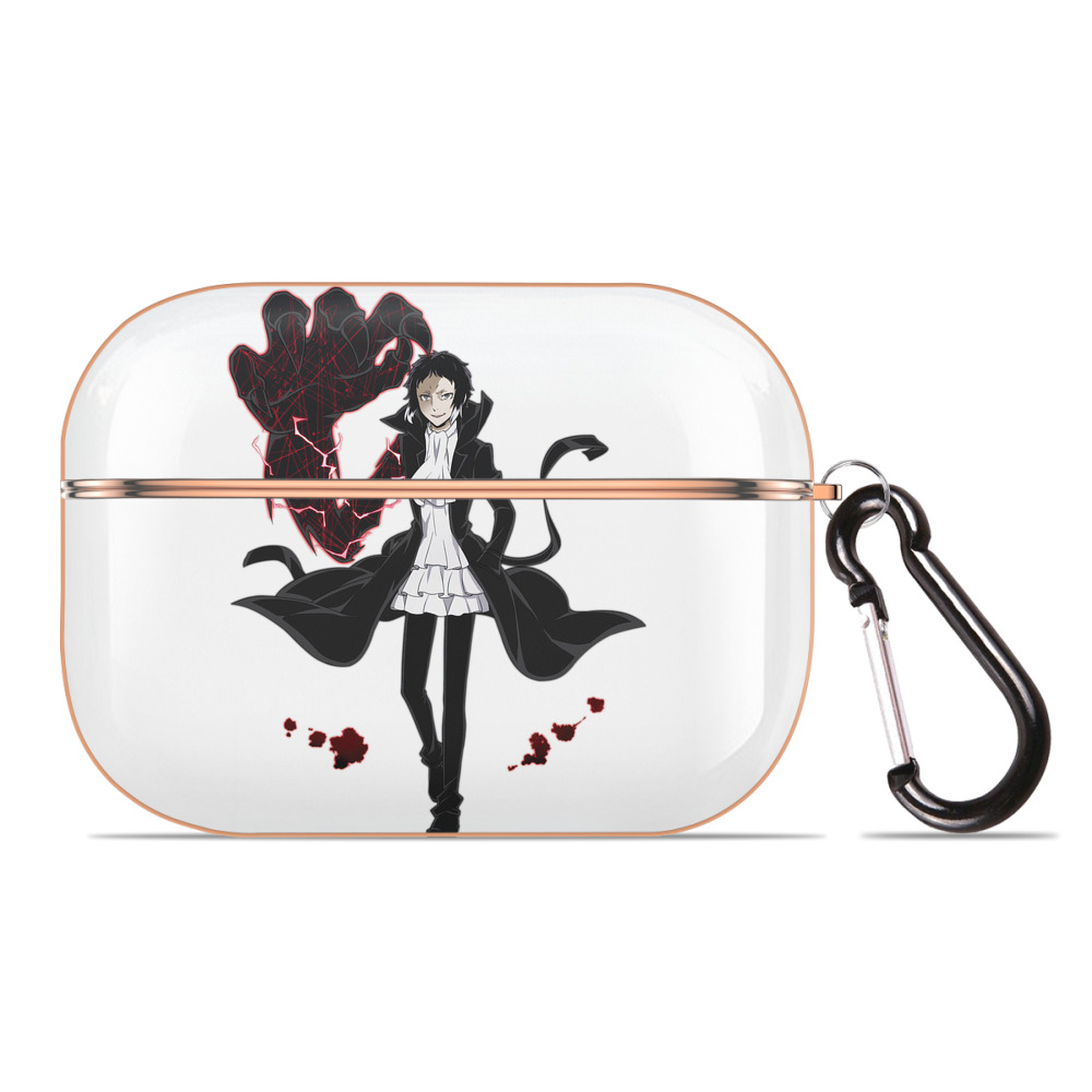 （画像用） 文豪ストレイドッグス Bungo Stray Dogs 【AirPods Pro用】ハードシェル保護ケース｜耐衝撃・防指紋・カラビナ付き商品仕様