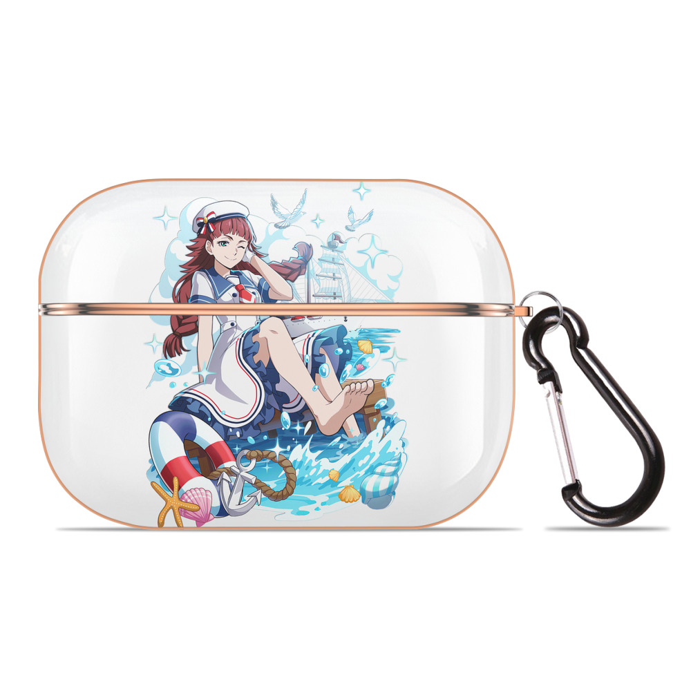 （画像用） 文豪ストレイドッグス Bungo Stray Dogs 【AirPods Pro用】ハードシェル保護ケース｜耐衝撃・防指紋・カラビナ付き商品仕様