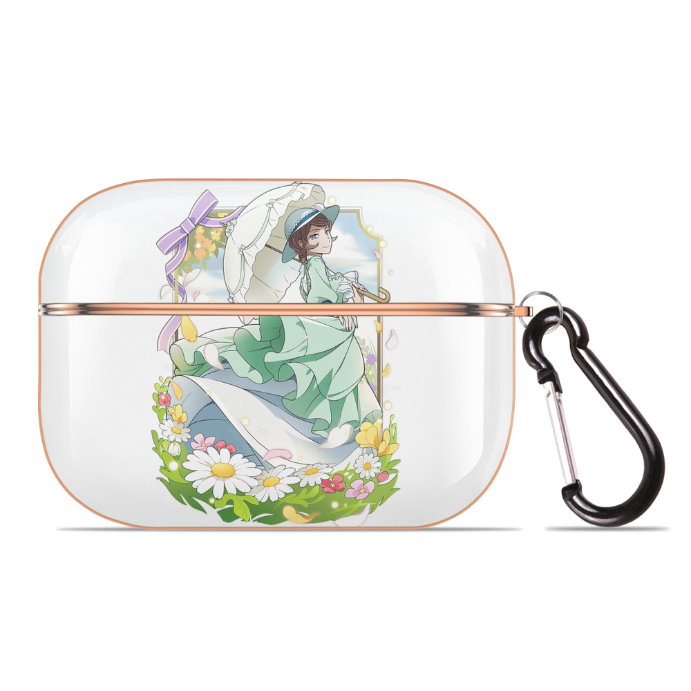 （画像用） 文豪ストレイドッグス Bungo Stray Dogs 【AirPods Pro用】ハードシェル保護ケース｜耐衝撃・防指紋・カラビナ付き商品仕様