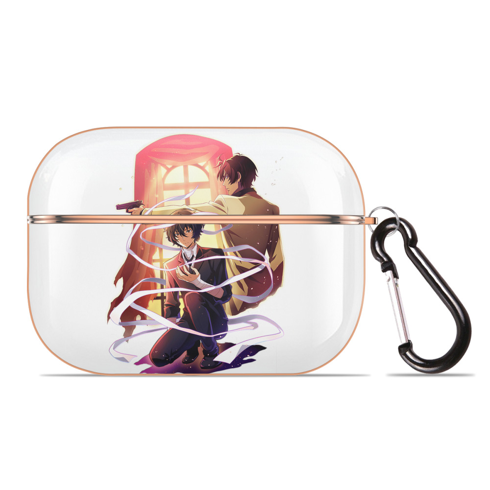 （画像用） 文豪ストレイドッグス Bungo Stray Dogs 【AirPods Pro用】ハードシェル保護ケース｜耐衝撃・防指紋・カラビナ付き商品仕様