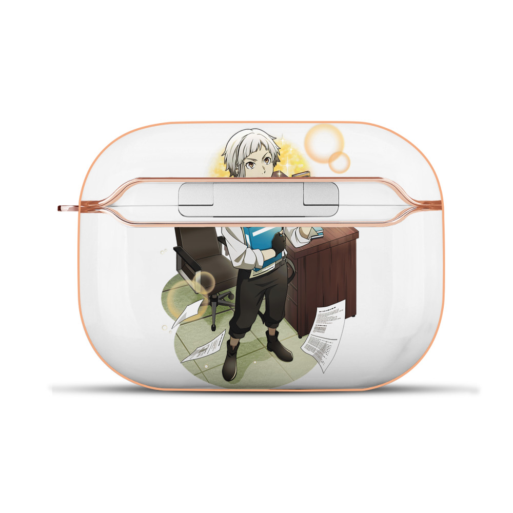 （画像用） 文豪ストレイドッグス Bungo Stray Dogs 【AirPods Pro用】ハードシェル保護ケース｜耐衝撃・防指紋・カラビナ付き商品仕様