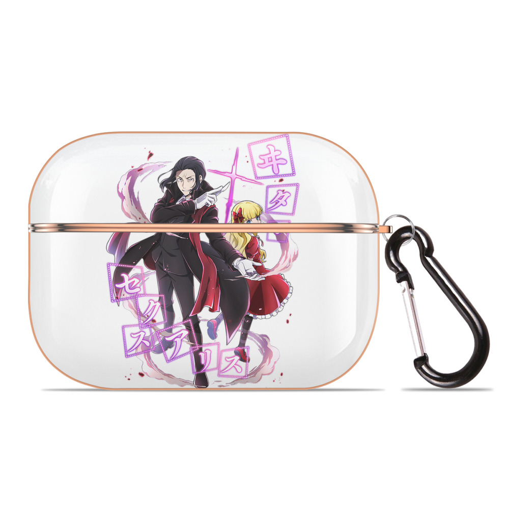 （画像用） 文豪ストレイドッグス Bungo Stray Dogs 【AirPods Pro用】ハードシェル保護ケース｜耐衝撃・防指紋・カラビナ付き商品仕様