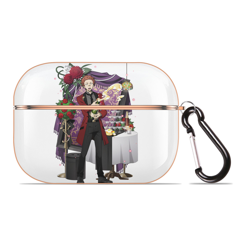 （画像用） 文豪ストレイドッグス Bungo Stray Dogs 【AirPods Pro用】ハードシェル保護ケース｜耐衝撃・防指紋・カラビナ付き商品仕様