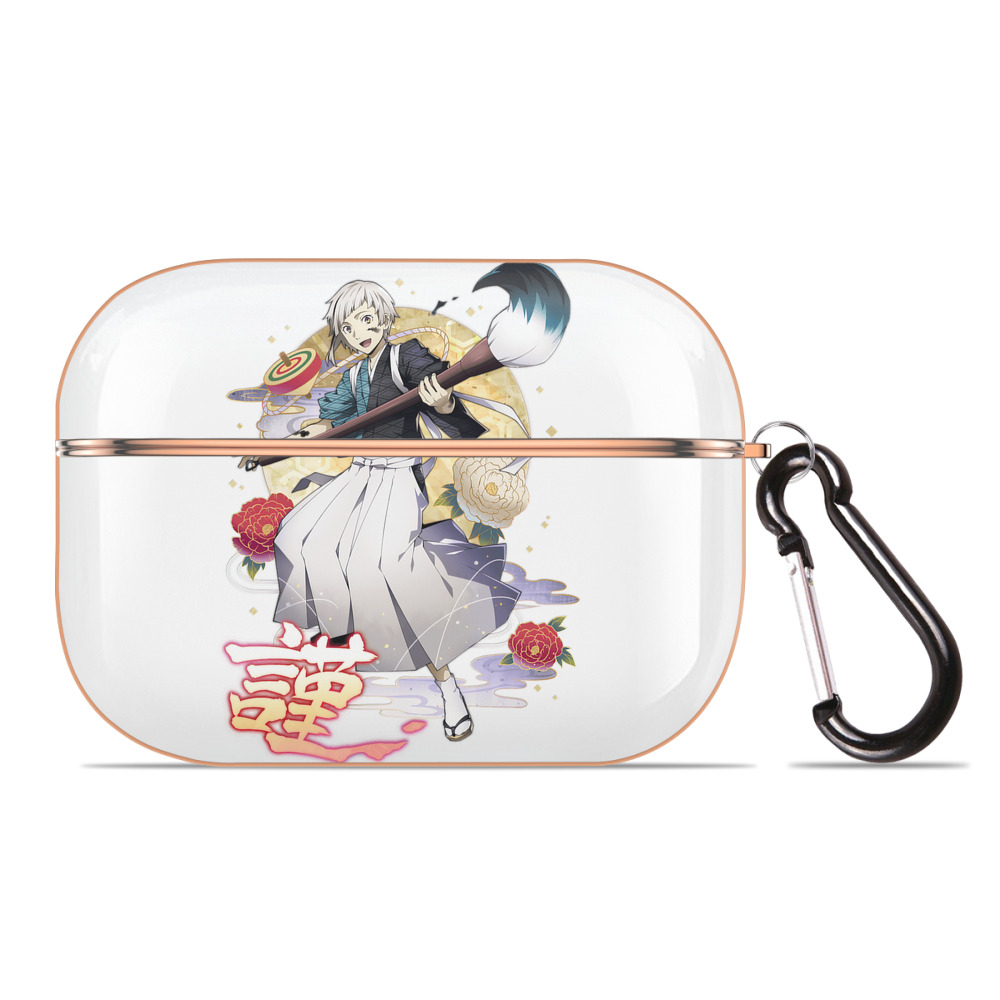 （画像用） 文豪ストレイドッグス Bungo Stray Dogs 【AirPods Pro用】ハードシェル保護ケース｜耐衝撃・防指紋・カラビナ付き商品仕様