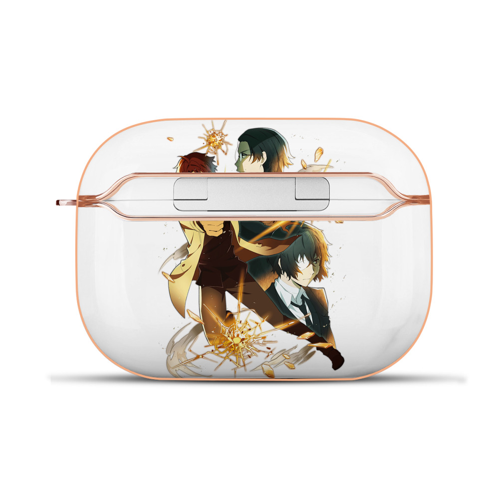 （画像用） 文豪ストレイドッグス Bungo Stray Dogs 【AirPods Pro用】ハードシェル保護ケース｜耐衝撃・防指紋・カラビナ付き商品仕様